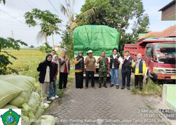 Program Serapan Gabah Bulog Bersama Mahasiswa Agribisnis UPNVJT Guna Meningkatkan Kesejahteraan Petani Padi