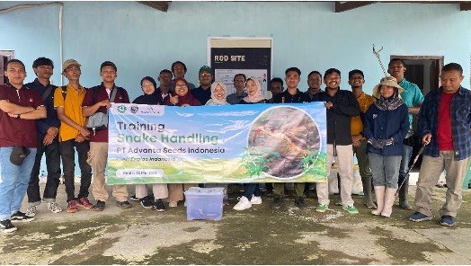 Mahasiswa Magang Agribisnis Berkontribusi dalam Peluncuran BPJS Ketenagakerjaan kepada Petani Mitra dan Gelar Pelatihan Snake Handling oleh PT Advanta Seeds Indonesia
