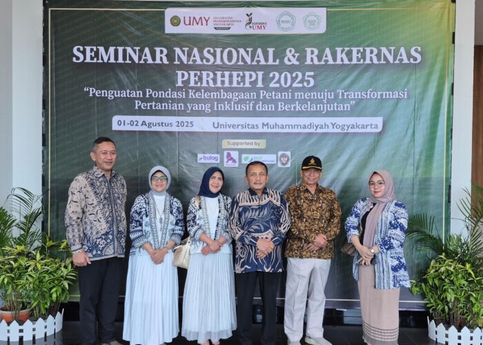 Dosen Agribisnis Ikuti Seminar Nasional dan Rakernas PERHEPI 2025 di Yogyakarta
