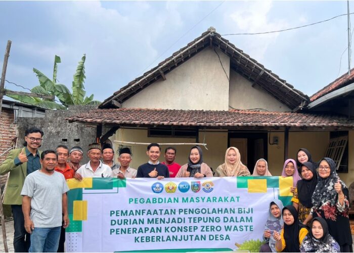 Sosialisasi Pengolahan Biji Durian Jadi Tepung: Wujudkan Konsep Zero Waste untuk Keberlanjutan 